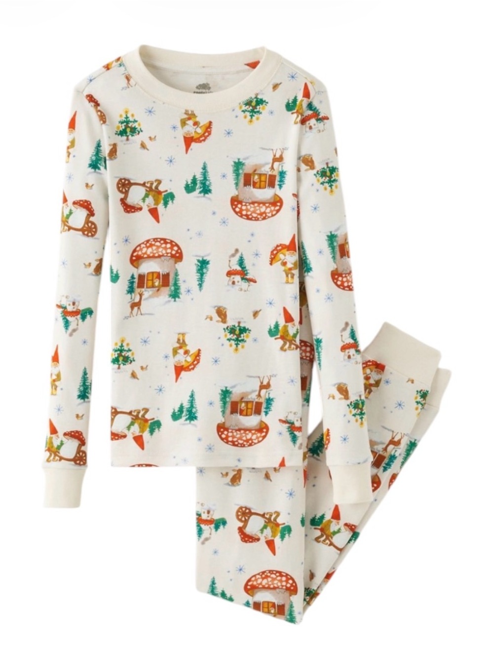 ROOTS Kids Winter Wonderland Pajama Set in Eggnog 13-14y